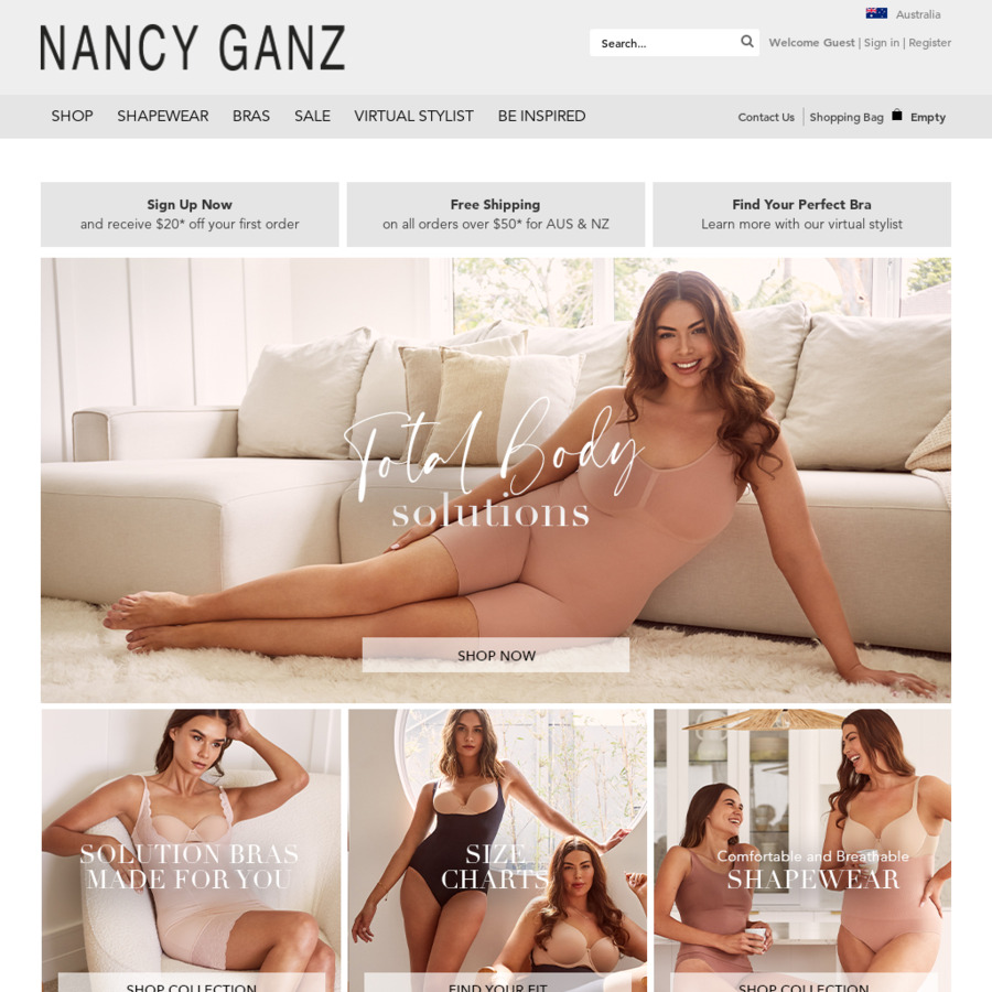 Nancy Ganz  Shapewear and Bras Online