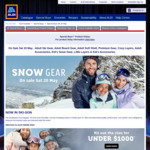ALDI Snow Gear Sale: Adult Jackets $59.99, Adult Pants $49.99, Kids Jackets $39.99 @ ALDI