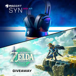 Win a Copy of The Legend of Zelda: Tears of The Kingdom and a Syn Max Air Gaming Headset from ROCCAT