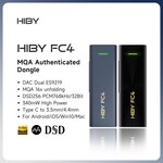 HiBy FC4 MQA USB-C DAC Decoding Audio Headphone Amplifier DSD256 3.5mm 4.4mm ~$115AUD Del'd @ HIBY Official via AliExpress