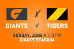 [NSW] 2 Free Tickets to AFL GWS Giants Vs Richmond at GIANTS Stadium (June 4th, 1:10pm) @ Spinzo