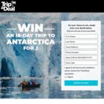 Win an 18-Day Package to Antarctica for 2, Valued at $27,998 from TripADeal