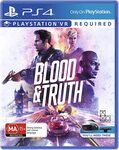 [PS4, PSVR] Blood & Truth $9 + Delivery ($0 with Prime /$39+ Spend) @ Amazon AU / EB Games (C&C)