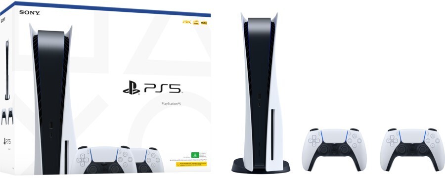 PS5 PlayStation 5 Slim Digital Console Two DualSense™ Wireless Controllers  Bundle - JB Hi-Fi