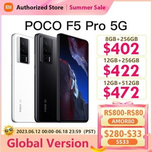 POCO F5 PRO 5G (6.67 AMOLED, 8GB/256GB, SD8+ Gen 1, 64MP) US$445.65  (~A$659.68) Delivered @ Xiaomi Authorized Store AliExpress - OzBargain