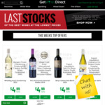 Export Clearance Wines from $4.99 a Bottle + $11.99 Delivery Per Case ($0 with $300+) @ Get Wines Direct