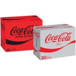 Coca-Cola Classic, Zero Sugar, Diet Varieties 30x375ml from $24.35, Pepsi Max, Solo Zero 24-Pack from $20.35 + More @ Woolworths