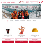 50% off Everything + Delivery @ Fireball Cinnamon Whisky Merchandise