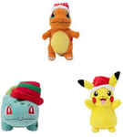 Pokemon 8" Christmas Plush Toy $20 + Delivery ($0 C&C/ in-Store/ OnePass/ $65 Order) @ Kmart