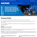 Win 1 of 2 Yamaha Dirt Motorcycles Worth up to $13,750 from Kincrome