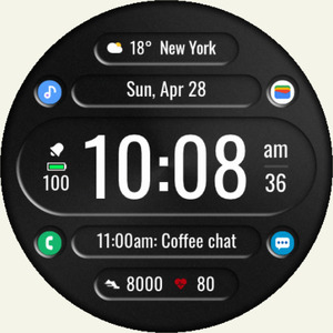 [Android, WearOS] Free Watch Face - DADAM72 Digital Watch Face (Was A$1.49) @ Google Play