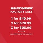 [NSW] 1 Pair of Skechers Footwear for $49, 2 Pairs for $79.99, 3 for $99.99 @ Skechers, "The Venue" (Alexandria)