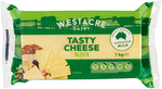 Westacre Dairy Tasty Cheese Block 1kg $8.69 (was $9.49) @ ALDI