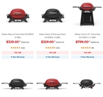 10% off Weber Q Barbeques + Delivery ($0 C&C/ in-Store) @ BCF