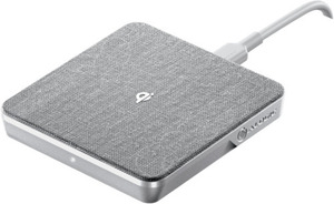 Alogic 10W Metal Alloy Body Wireless Charging Pad with Cable (Silver) $15 + $5 Delivery (Free C&C) @ The Good Guys eBay