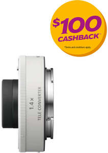 Sony SEL14TC E-Mount 1.4x Teleconverter Lens $569 (Redeem $100 Sony Cashback) + $9.90 Delivery ($0 SYD C&C) @ Georges Camera