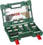 Bosch Accessories 91-Piece V-Line Titanium Drill Bit with Ratcheting Screwdriver $32 + Delivery ($0 Prime/$59 Spend) @ Amazon AU