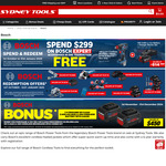 Bosch Blue 18V Drill & Impact Wrench/Driver Kit 4x 8A Batteries + Pencil + Bonus $100 Credit $500 Delivered @ Sydney Tools