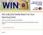 Win a Heartsine Good Samaritan 500P Defibrillator (Worth $2500) from SEN