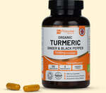 Get 15% off on Organic Turmeric Supplement A$17.85 + A$17 Delivery @ Prowise Healthcare, UK