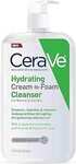 CeraVe Hydrating Cream-to-Foam Cleanser 562ml (US Version) $25.63 + Delivery ($0 with Prime/ $59 Spend) @ Amazon US via AU