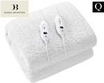 Daniel Brighton Sherpa Fleece Electric Blanket Queen $23.60 + Delivery ($0 with OnePass) @ Catch