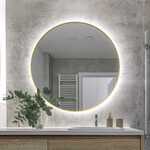 Gold Frame Anti-Fog Dimmable LED Bathroom Mirrors Round $330 (Was $545) + Delivery ($0 VIC C&C/ in-Store) @ Arova Bathrooms