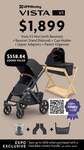 UPPAbaby Vista V3 with Bassinet & Bonus Accessories $1899 Delivered @ UPPAbaby
