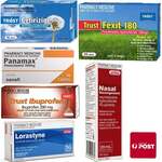 50x Fexo, 50x Cetirizine 50x Loratadine, 50x Paracetamol, 48x Ibuprofen, 200-Dose Nasal Spray $39.99 Delivered @ PharmacySavings