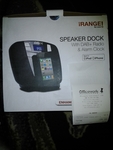 Laser Speaker Dock with DAB+ and Alarm Clock $25.00 @ OW