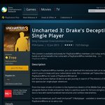 Uncharted 3: Drake's Deception™ Single Player and Xcom The Unknown Enemy Free for PSN+ Members