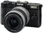 Pentax Q Compact System Camera - Black (12MP, 5-15mm Lens Kit) for $232 shipped from Amazon