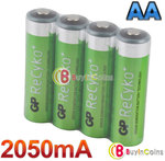 4x AA GP Recyko NiMH LSD Batteries - $6.25 @ BIC