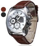 Casual Men's Waterproof Wrist Watch Analog Quartz Only $5.35 + Free Shipping