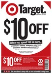 Target - $10 off $60 Spend on Women’s Fashion, Footwear, Sleepwear etc
