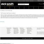 Dick Smith Online - 10% off Storewide (Ends 3pm Today)