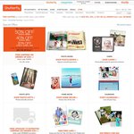 Shutterfly 50% off on Orders over $100 Offer (Plus 50 Free Prints)