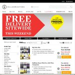 Cellarmasters Free Delivery Sitewide This Weekend