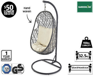 Hanging Egg Chair Aldi 199 Starts Saturday 8th November Ozbargain