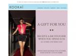 Kookai Mailout Spend $150 receive $40 voucher 