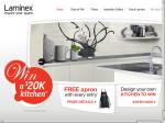 FREE Laminex apron with every entry, easy to enter