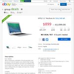 APPLE 11" MacBook Air @ $899 - eBay Group Deals (18% off) (CC Electronics)