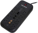 Cyberpower 8 Outlet Surge Protector - $12.00 + Shipping / Pickup (Melb) @ Landmark Computers