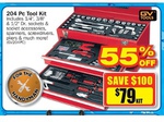 GV Tools 204 Pc Tool Kit $79 Save $100 @ Repco. Starts Thursday
