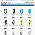 AU $1.90 ~ AU $3.80 Free Shipping for Xiaomi Miband Replacement Wrist Strap @TinyDeal