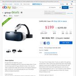 Samsung Gear VR - $199.00 Delivered Australia Wide - eBay Group Deal Via Samsung Australia