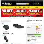 Logitech T630 Ultrathin Touch Mouse $39.50 (Click and Collect) @ Dick Smith