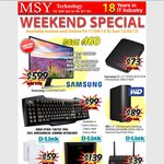 MSY: WD 2TB External Hard Drive $89 | Samsung 1TB Portable Hard Drive $73