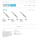 Bosch Wiper - Eco Plus 16" ($14.99), 17" ($15.99) & 18" (16.99) + Free Shipping @ Spare Parts Hub