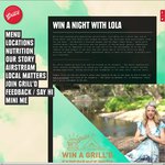 Win A Night with Lola from Grill'd (Melbourne Glamping Holiday)